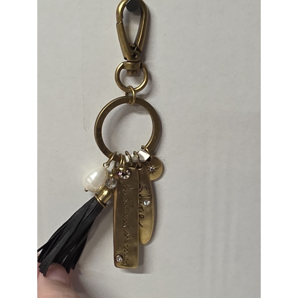 New With Tags Key Chain Chicos  "she believed she could, so she did"